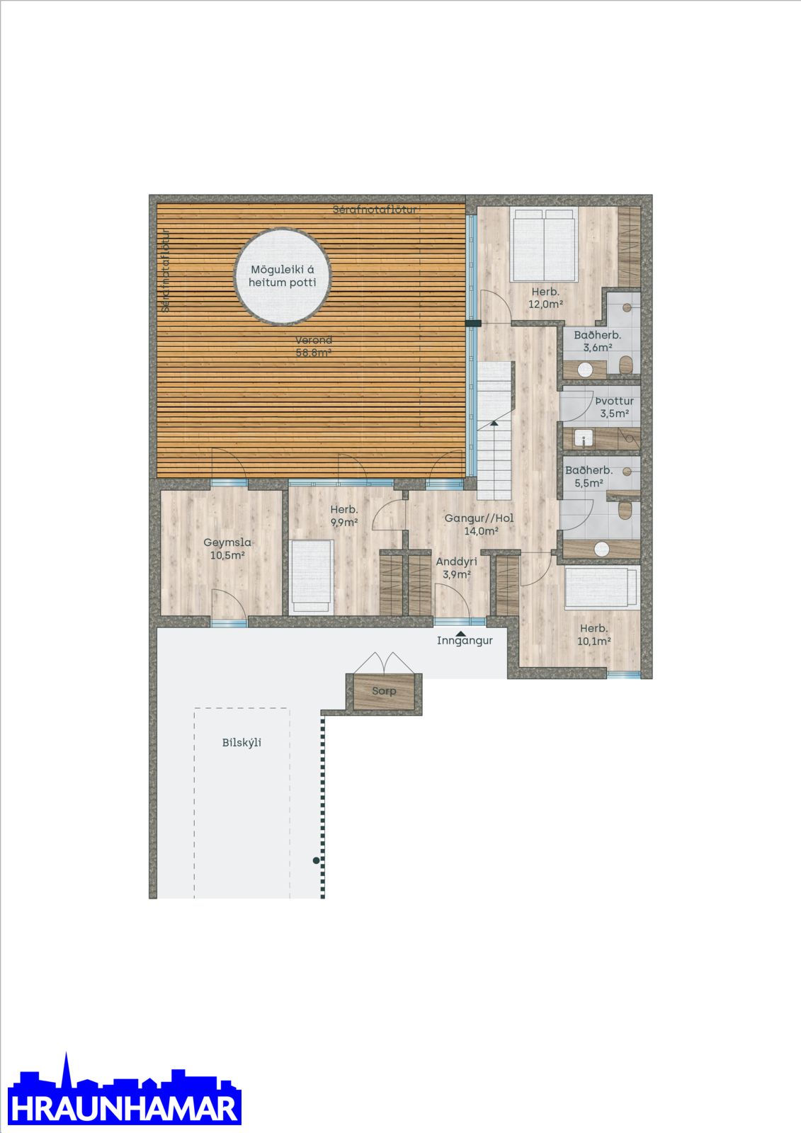 Apartment in Hafnarfjörður, Norðurbær - View 4