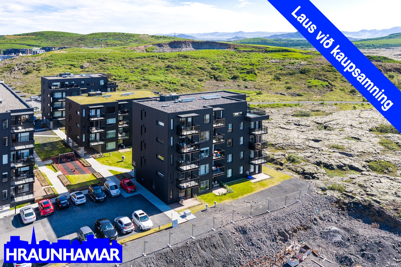 Íbúð – Hafnarfjörður, Hellnahraun, Hellur - Meira