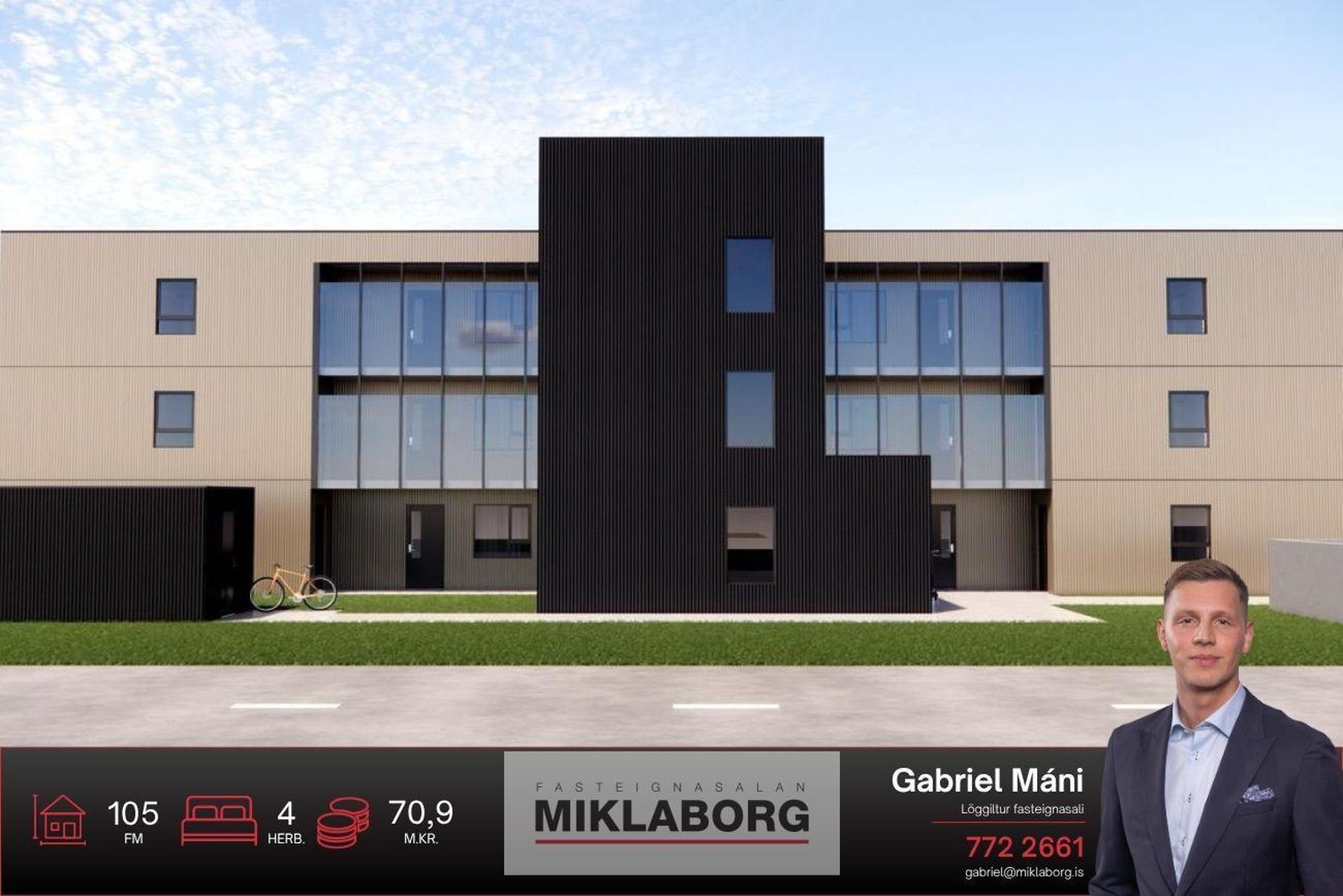 Mieszkanie 4-pokojowe, 105 m²
