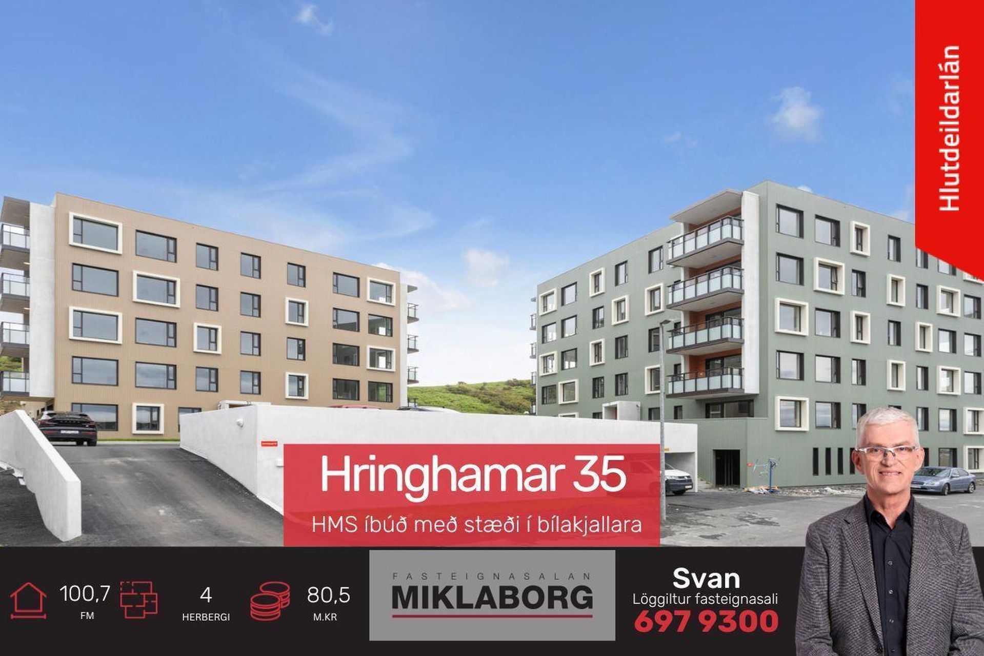 3-soban stan, 100 m²