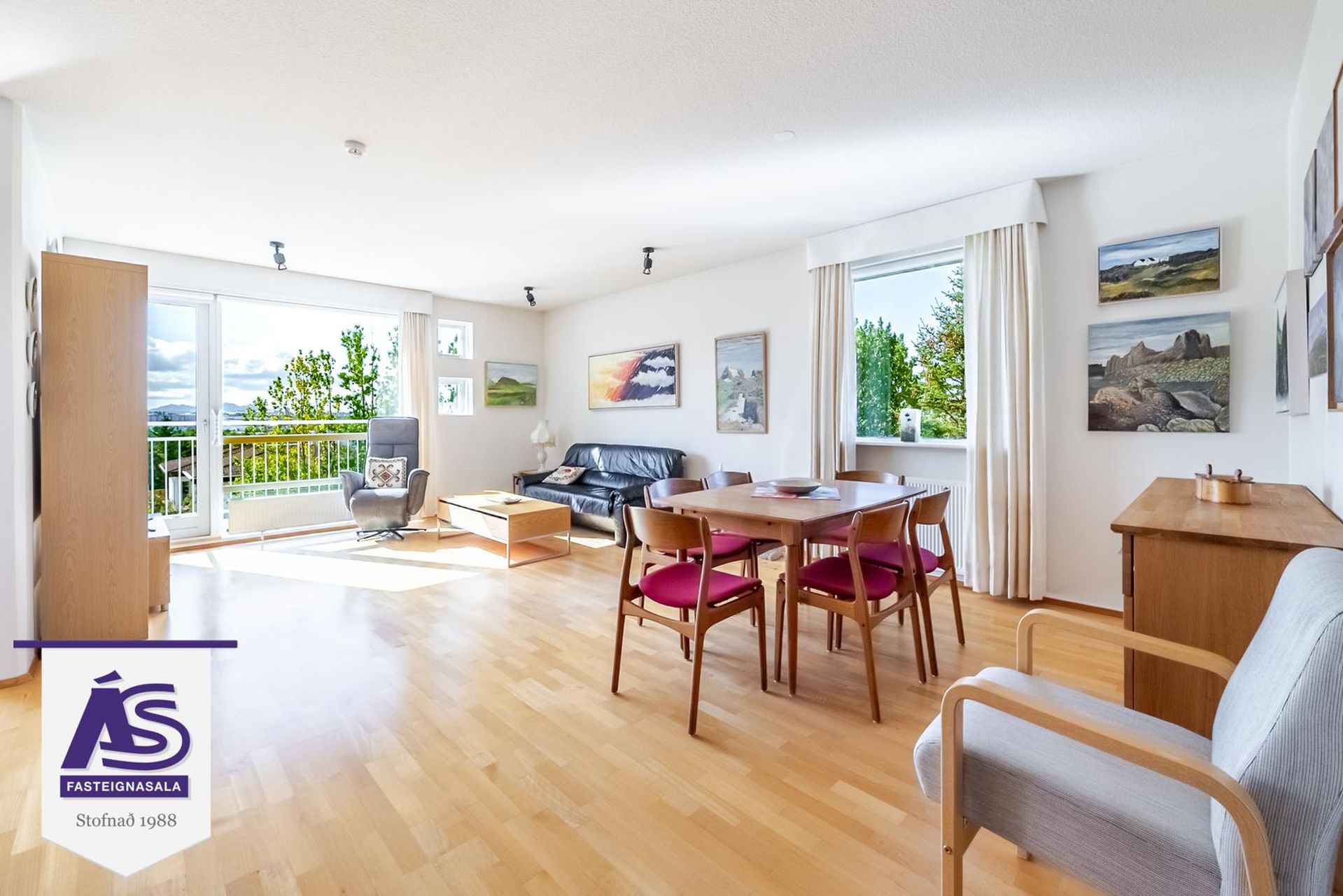 2 herbergja, 106 m²