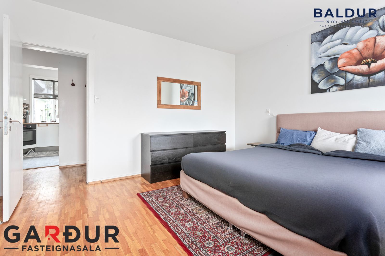 4 herbergja, 106 m²