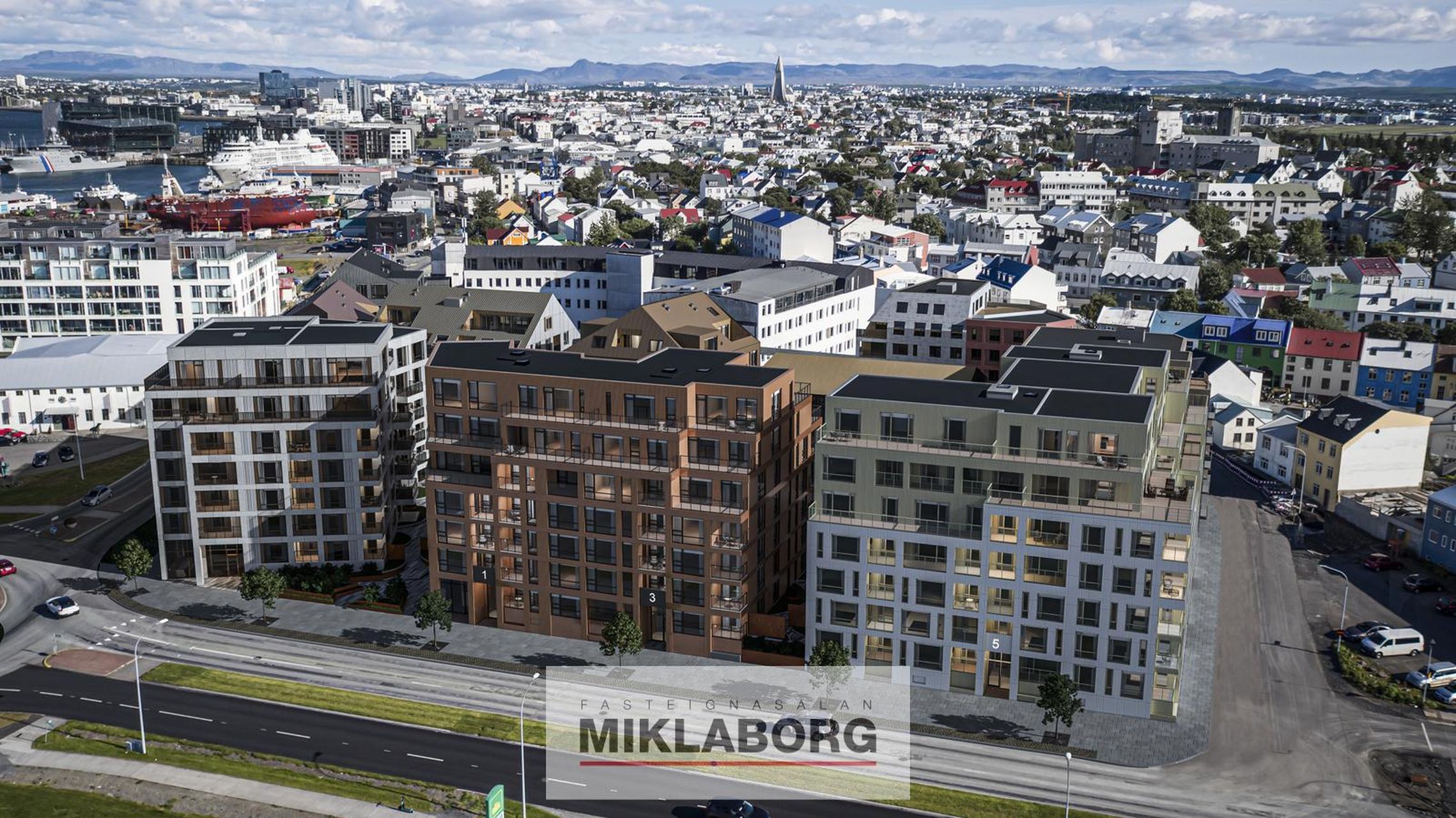 Íbúð – Reykjavík, Kvosin, Miðborg - Meira