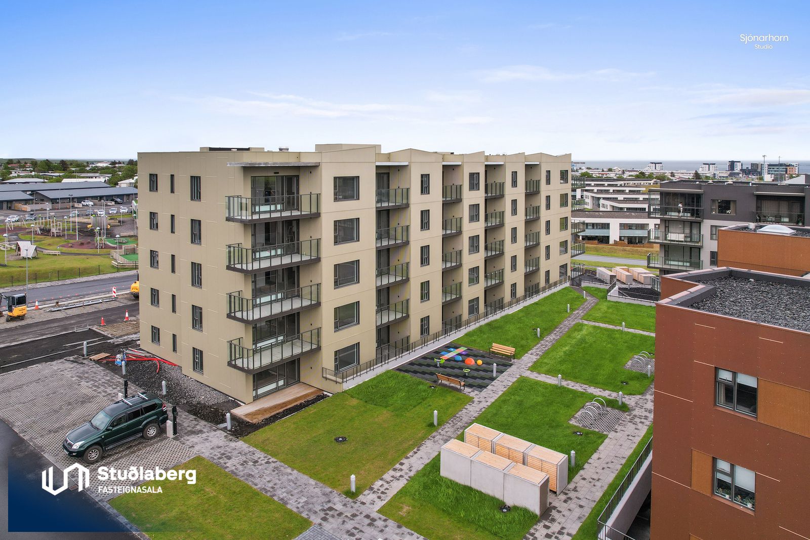 1-roms leilighet, 785 m²
