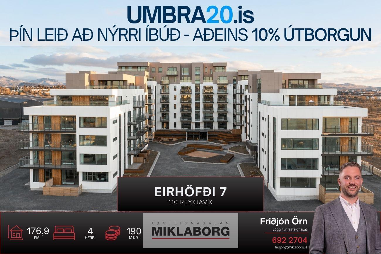 Apartment in Reykjavík, Höfðar, Grafarvogur