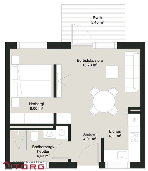 Apartment in kr - View 2